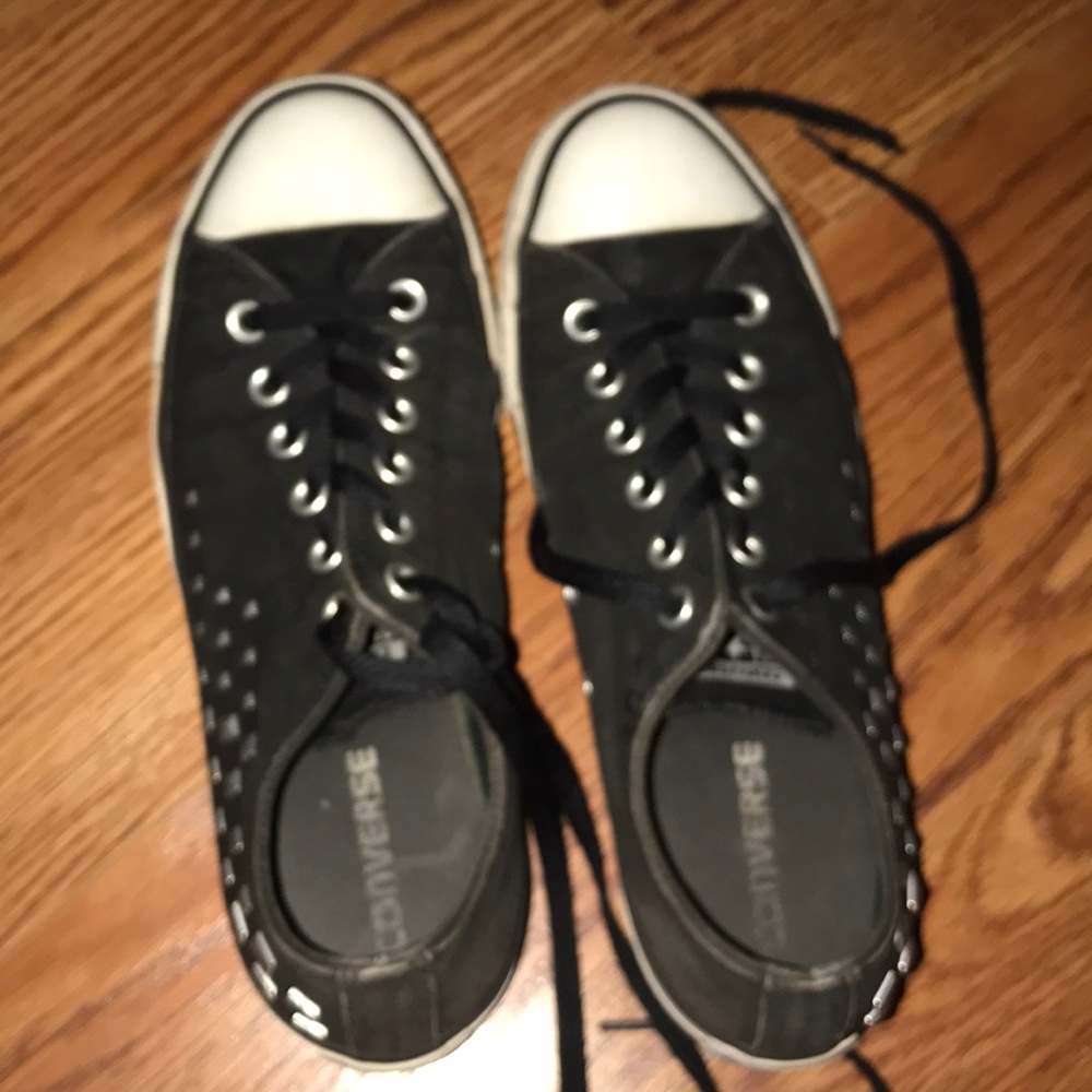 Black Studded Converse